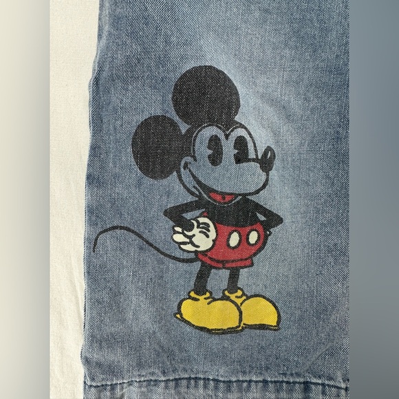 Vintage Disney Our Universe Mickey Mouse Denim Shorts Size L - Picture 7 of 11